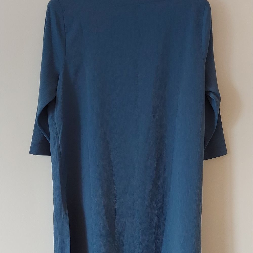 J Jill blue shift dress